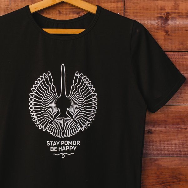 Футболка «Stay Pomor / Be Happy»
