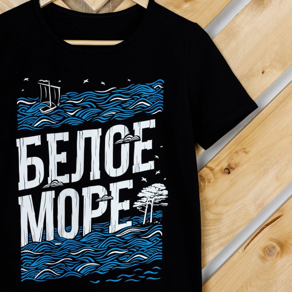 Футболка «Белое море»