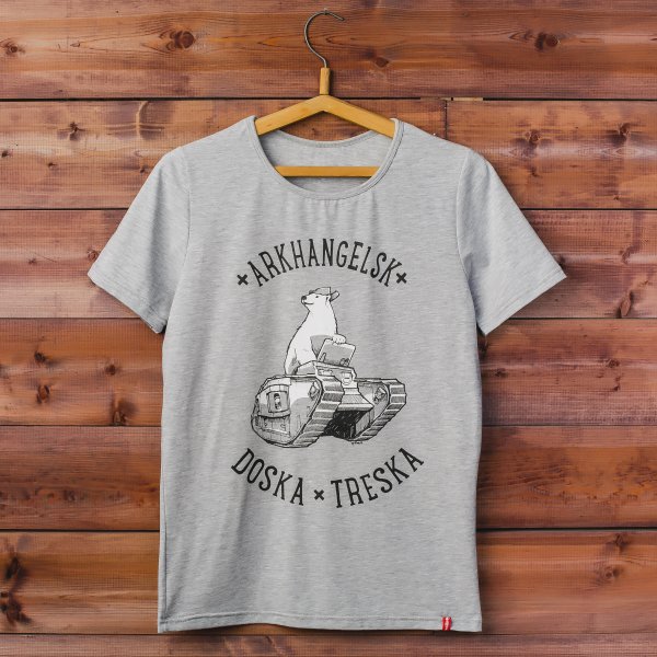 Футболка «Медведь на Танке»