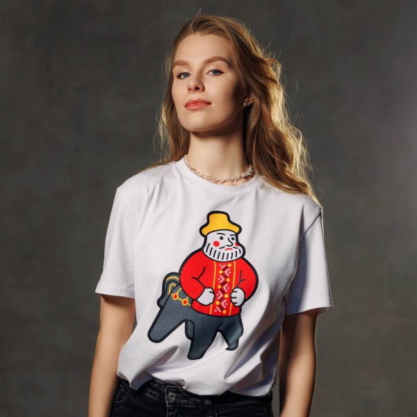 Футболка «Недовольный Полкан»