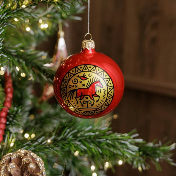 Шар новогодний